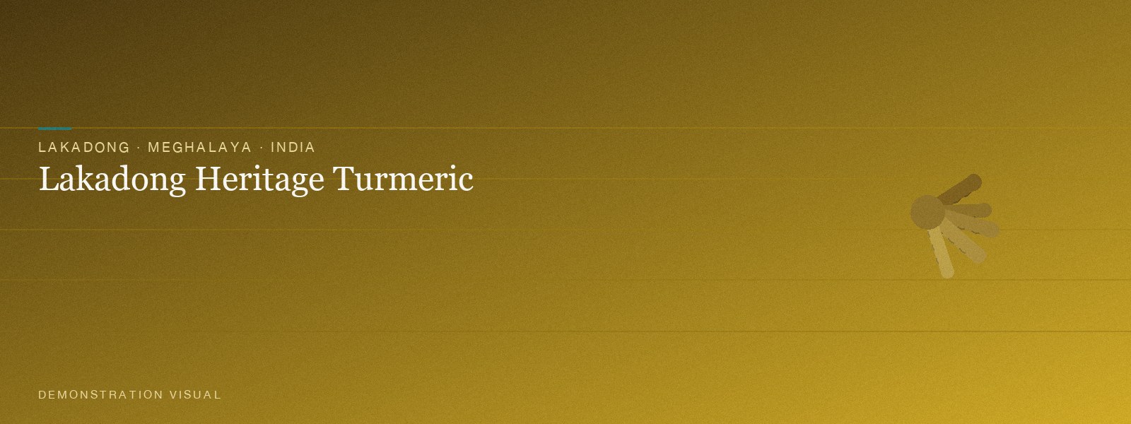 Lakadong Heritage Turmeric — Hero