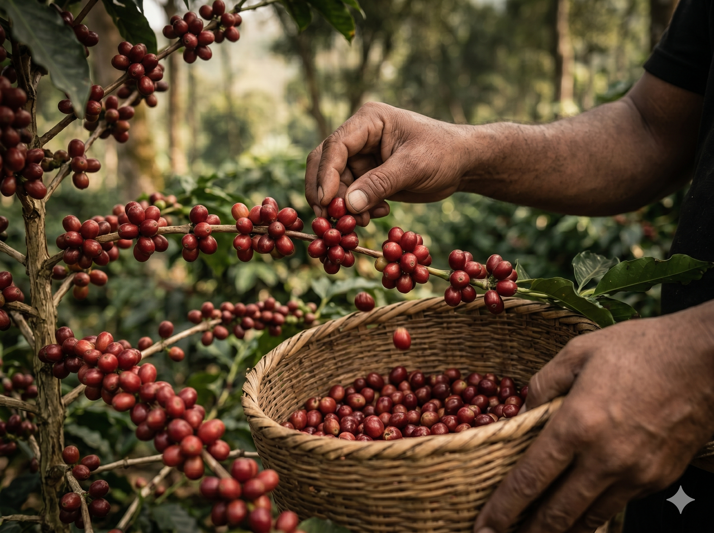 Coffee harvest in Sidamo