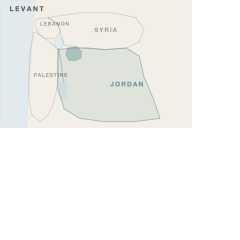 Levant regional context · Jordan, Palestine, Lebanon, Syria